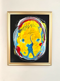 ‘Neuro-Study_XIX’ Mixed Media Painting